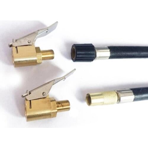 1 Pc Car Auto Brass 8mm Tyre Wheel Tire Air Chuck Inflator Pump Valve Clip Clamp Connector Adapter Car Tire Repair Tools