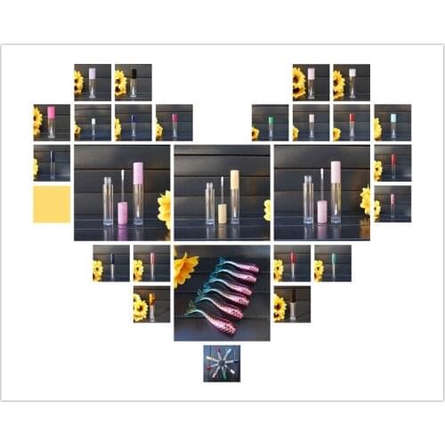 100 Pcs Empty Lip Gloss Cosmetic Packaging Containers For Cosmetics Mascara Tube lipgloss tube wholesale