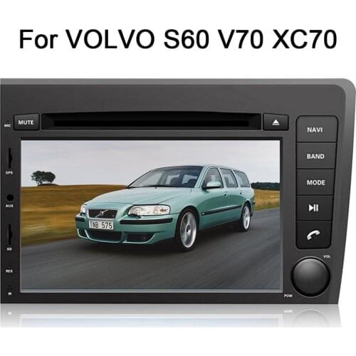 2 din Android 9.0 Car DVD Player GPS Navigation for Volvo S60 V70 XC70 2000-2004 Multimedia Car Stereo Auto Headunit Video