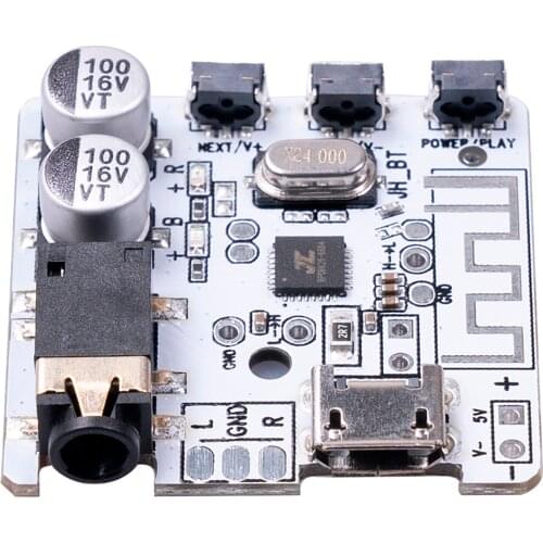 High quality 2 pcs DIY Bluetooth-Compatible 5.0 Receiver Stereo Music Car Speaker Module Wireless Decoder Board Lossless Decoder