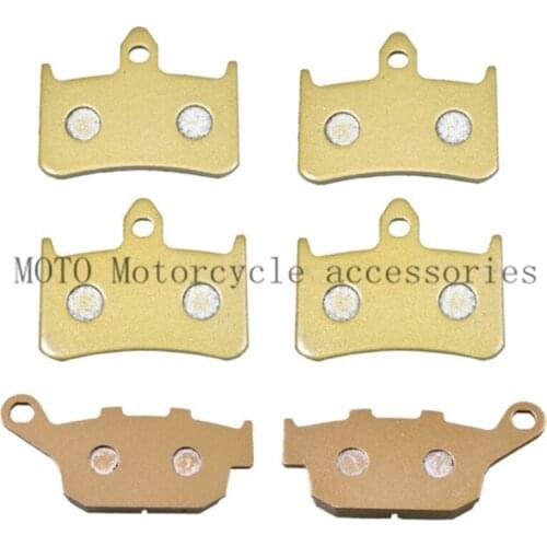 3 Pairs Motorcycle Accessories Brake Pads Rear & Front Brake Pads For Honda Hornet 250 NSR250 P2 P3 P4 Motorbike Brake Pads