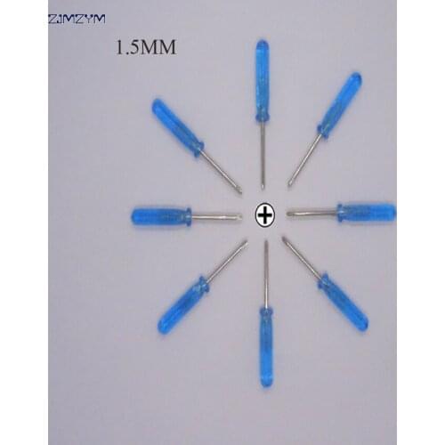 50PC/set wholesale 1.5MM screwdriver head Phillips screwdriver repairing disassemble tool for mobile phone and electronic produc