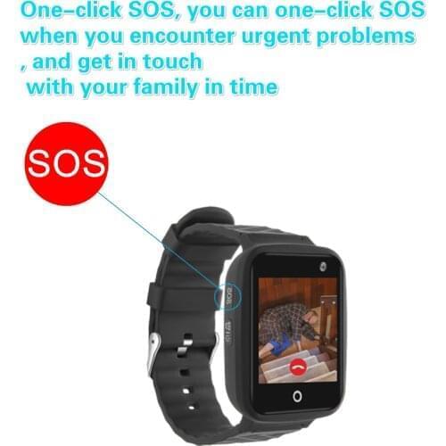 6pcs RF-V46 smart watch kids sim card with gps 4g Call video Android APP free Used globally 4G English