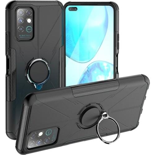 For Infinix Note 8 Case Cover For Infinix Note 8 Cover Coque Ring Armor Shockproof Protective Phone Bumper For Infinix Note 8