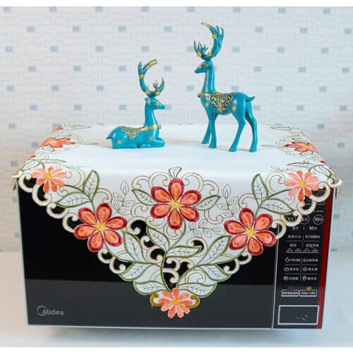 HOT embroidery table place mat pad cloth pot cup mug holder tea coffee drink doily coaster Christmas placemat Dining kitchen