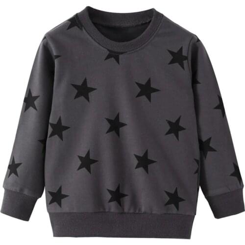 Jumping Meters New Stars Sweatshirts Baby Boys Girls Outwear Cotton Clothing Fashion Style Children Tops Autumn Spring Shirts
