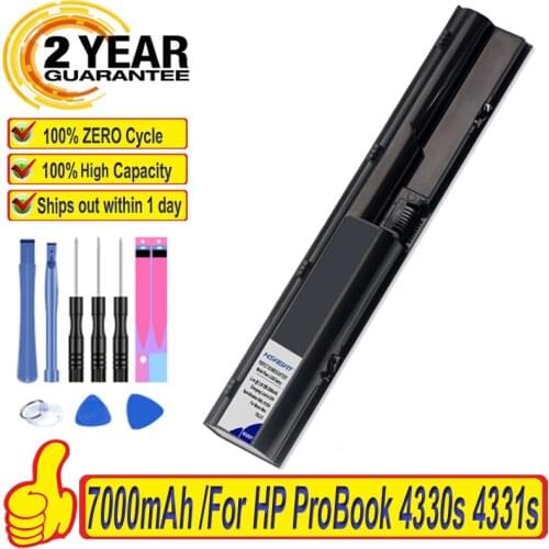 Top Brand 100% New Battery for HP ProBook 4330s 4430s 4431s 4530S 4331s 4535s 4435s 4436s 4440s 4441s 4540s PR06 PR09 HSTNN-I02C