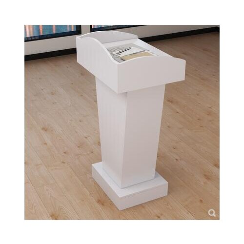 Speech platform simple modern reception desk reception desk MC desk shopping guide desk guest reception desk