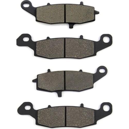 SOMMET Motorcycle Front Left + Front Right Brake Pads Disks for Suzuki GSF600 S/K Bandit (00-04) GSF 600 LT229-231