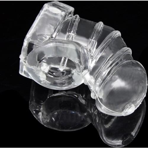Detained Male Flex TPR Soft Body Chastity Small Cage Penis Ring, Chastity Belt Medical Themed Sex Toy Adult Game A352