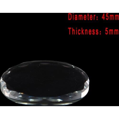 1pcs Eyelash Extension Tool Jade Stone Crystal Individual Eyelash Glue Holder Pallet & Eyelash Adhesive Stand 45x5mm