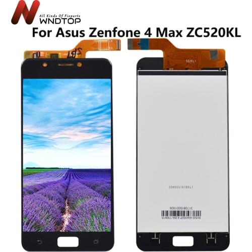 100% Tested For Asus ZenFone 4 MAX ZC520KL X00HD LCD Display Touch Screen Digitizer Assembly Frame Replacement Free Tools