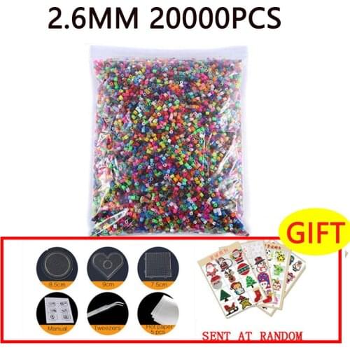 2.6mm/5mm Hama Beads fuse perler Iron Beads Tool and template Education Toy Fuse Bead Jigsaw Puzzle 3D For Children Send