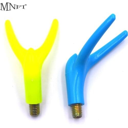 MNFT 2Pcs x Fishing Rod Rest Pole Bracket Heads Thread Connectors Tackle Accessory Fishing Tools Pole Stand