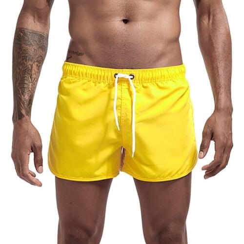2020 Summer Mens Swimwear Swim Shorts Trunks Beach Board Shorts Swimming Pants Swimsuits Mens Running Sports Surffing Shorts