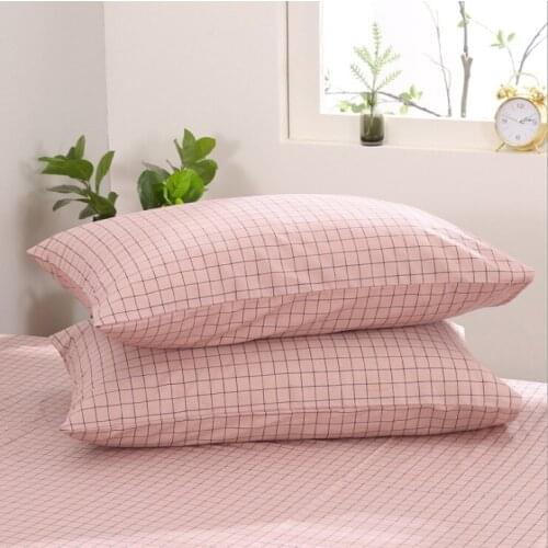 100% Cotton Pillowcases Smooth Soft Flowers/Plants/Stripe/Lattice/Cartoon Floral Printed Pillow Case Adult 48x74 cm Pillow Cover