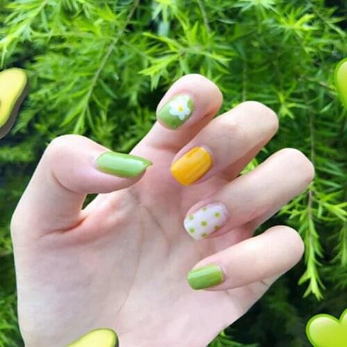 Nail Beauty Decor Pot And Flower Simple Fashion Elegant Summer Style Suit For Daliy Life Beach Vacation Nails Accesorios
