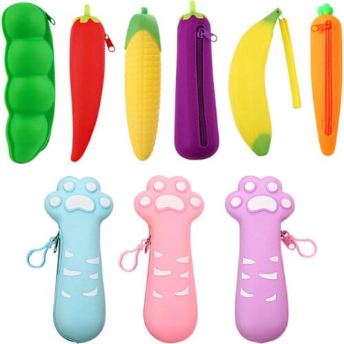 DELVTCH Soft Pencil Cases