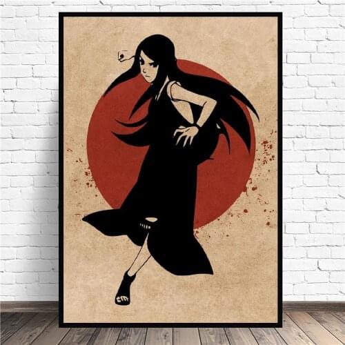 Minato Namikaze Anime Art Print Wall Poster Living Room Decoration No Frame