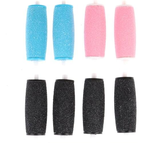 8PCS/Set Foot care tool Heads Pedi Hard Skin Remover Refills Replacement Rollers For Scholls File Feet care Tool