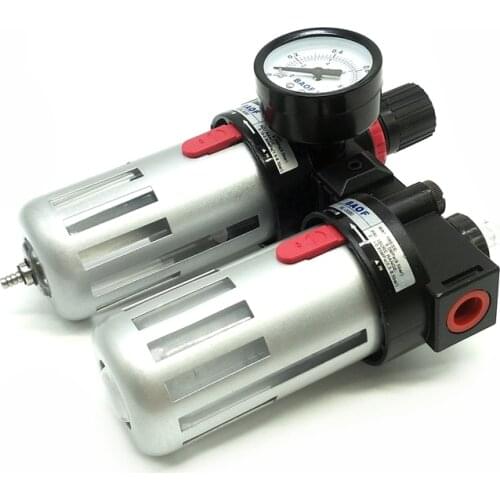 BFC3000 Air Filter Regulator Lubricator Combinations 3/8''' Port Thread F.R.L Unit