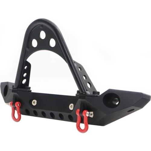 RC Front Bumper Metal for 1:10 RC Crawler Traxxas TRX-4 Axial SCX10 SCX10 II 90046 90047 SCX10 III AXI03007