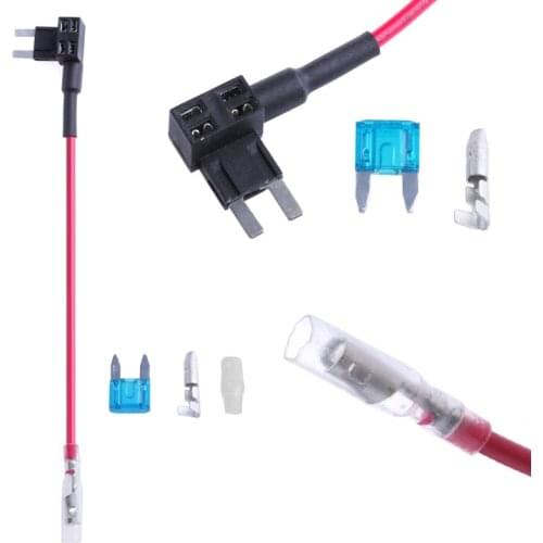 Micro Mini Blade ATM Fuse Adapter Dual Circuit Adapter Holder For Car Auto 1 Set