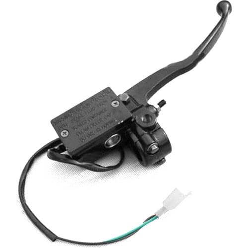 Motorcycle Hydraulic Brake Master Cylinder Right Lever Handle Grips Replacement for Yamaha XT600 XT550 XT350 TT250 XT225