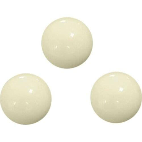 RXBC 3pcs Russian Roulette Ball Casino Roulette Game Replacement Ball Resin Ball