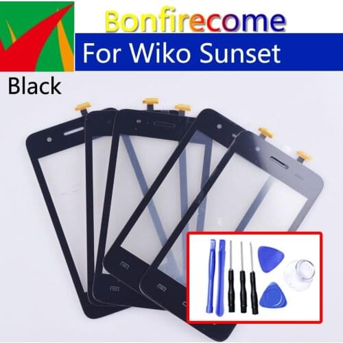 4.0" Touchscreen For Wiko Sunset Touch Screen Panel Sensor Digitizer Glass NO LCD Replacement Parts
