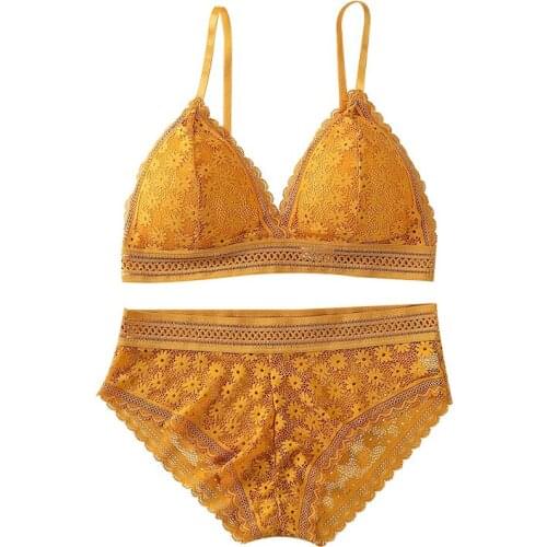 Women Lace No Steel Ring Sports Bra Beauty Back Wrapped Chest Comfortable Skin Bra Stretch Triangle Cup Chen Padded Yoga Bra