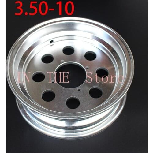 2.75 / 3.00-10 3.50-10 Inch 8 Hole Vacuum Aluminum Rims For Monkey Bike Small Monkey Motorcycle10 inch Aluminum Wheel hub