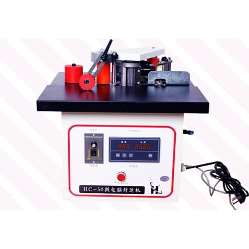 Automatic strip break edge banding Machine wood pvc cut itseld woodworking edge bander