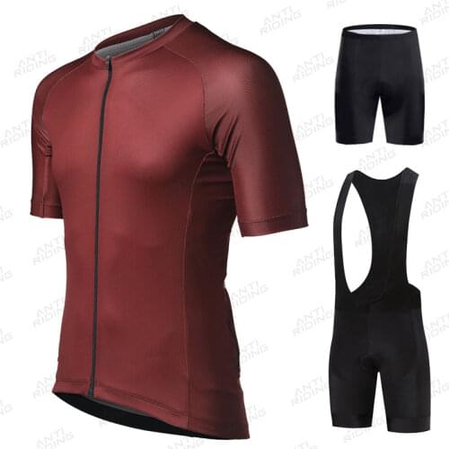 Summer Cycling Jersey Set Breathable MTB Bicycle Cycling Clothing Quick Drying Mountain Bike Wear Clothes Maillot Ropa Ciclismo