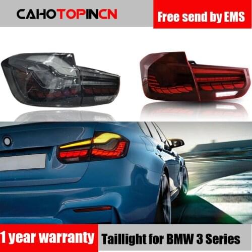 M4 GTS Design Style Full LED Dynamic Tail Lights With Sequential Turn Signal For BMW 3 Series F30 M3 F80 2013-2019