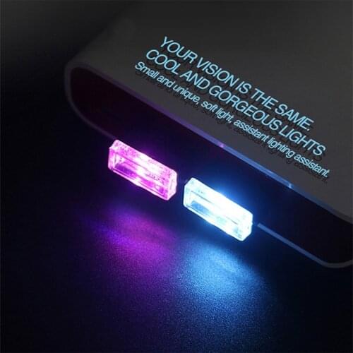 Mini USB LED Bulb Car Interior Ambient light Neon Lamp Auto Atmosphere Lights Decoration Car Styling Accessories