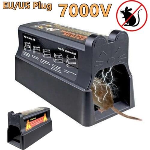 Multifunction Electric Rat Trap Killer Reusable Electronic Mice Trap That Large Rodent Killer Catcher Rat Trap Killer Catcher