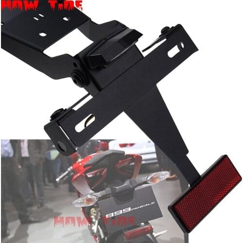 Motorcycle tail neat fender eliminator license plate light bracket license plate light for DUCATI PANIGALE 1199 / S / ABS 12-15