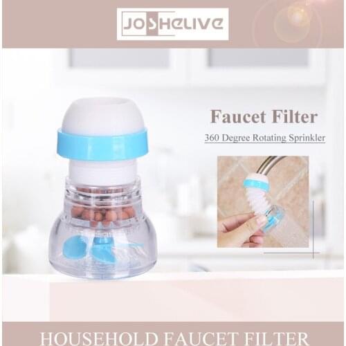 360°adjustable Booster Shower Water Filter Faucet Head Rotating Faucet Nozzle Water-saving Sprayer Filter Kitchen Tool