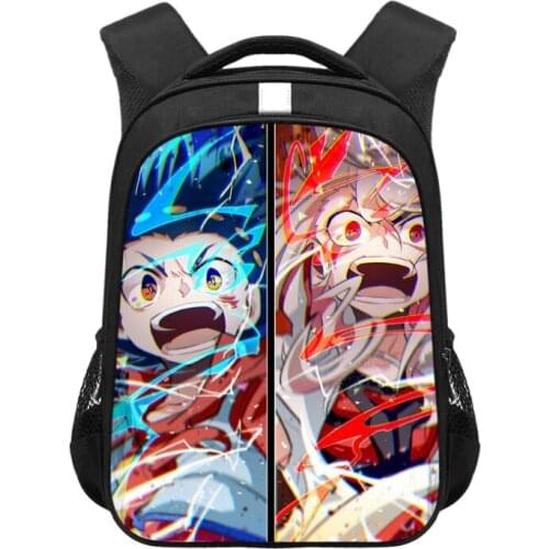 Cartoon Beyblade Burst Backpack Printed Teenager Girls Boys School Bag students book Bag schoolbag mochila infantil for children