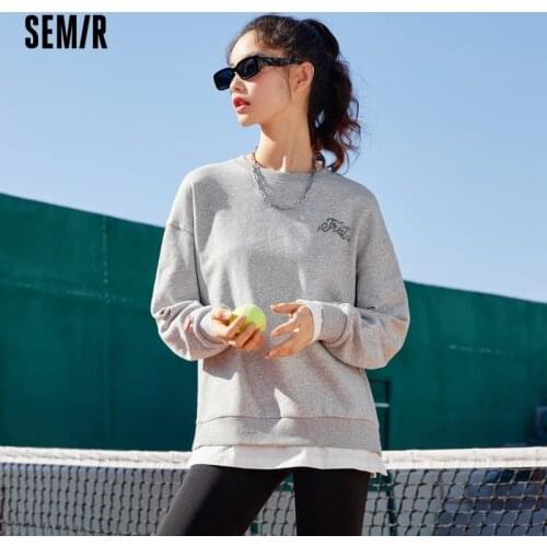 Женские толстовки с надписями Semir China At AliExpress