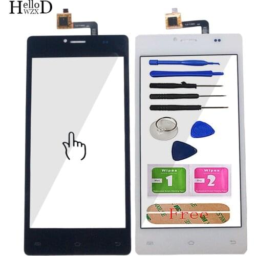 Touch Screen For Dexp Ixion E5 Dexp E5 Touch Screen Glass Digitizer Panel Sensor TouchScreen 5.0" Mobile Phone Tools Wipes