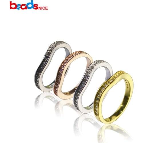 Beadsnice ID26771 925 silver Line Over The Midi Tip Finger Above The Knuckle Ring