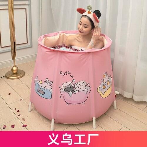 Foldable bath bucket Portable foldable bath bucket for household use