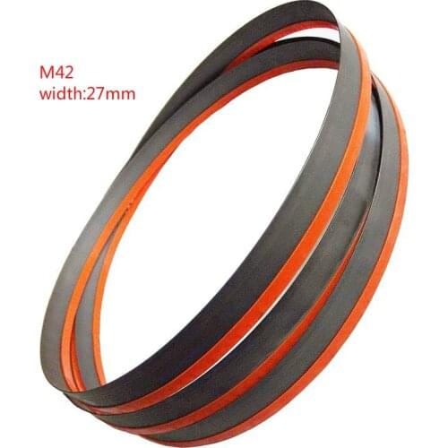 Top Quality Metalworking 3660mm x 27 x 4/6tpi Bi-metal M42 band saw blades high quality free shipping 1 order