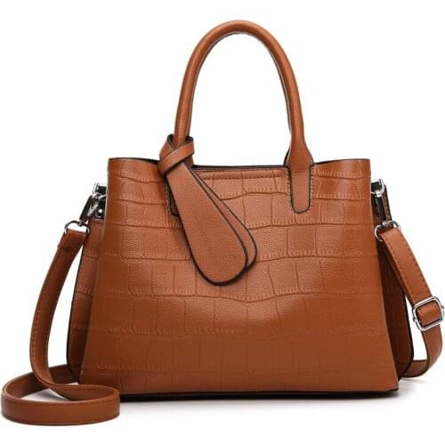 Women Genuine Leather Handbags Womens Bag High Quality Soft Pure Cowhide Women Shoulder bag Designer Female Messenger C1805