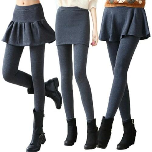 Plus Size Womens Leggings Fitness Joggers Solid Skirts Pants Casual Skinny Footless Legging Female Pencil Pants Black DD8237