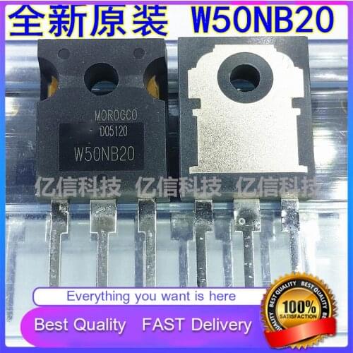 1Pcs/Lot Lot New Original W50NB20 Field Effect Transistor TO-247 STW50NB20 50A200V Good Quality