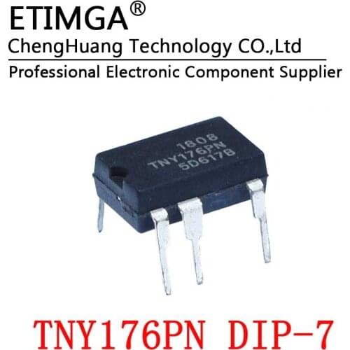 10PCS/LOT TNY176PN DIP7 TNY176P Power Drive Switch Integration IC