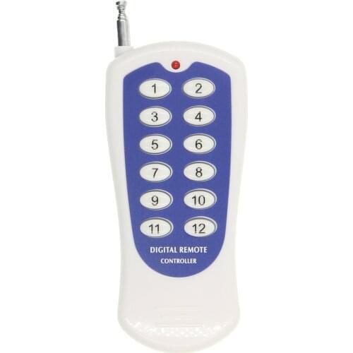 12 CH Channels 12CH RF Transmitter Wireless Remote Control ,315 / 433 MHz